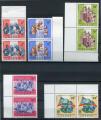 1966 serie 633/37  L'arme au service du pays II - strip de 2 timbres **