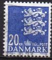 DANEMARK  N 857 o Y&T 1986 armoiries