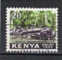 Timbre Kenya / Oblitr / 1963 / Y&T N4.