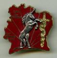 Insigne sant , 1 Section / 1 Rgiment Mdical - GMC. - Op. Licorne 2006