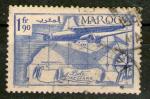 **   MAROC    1,90 F  1939  YT-PA45  " Marrakech / Fez "  (o)   **