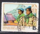GUINEE - 1969 - Scoutisme - Yvert 390 Oblitr