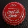 France Capsule Crown Cap Coca Cola Rouge EAN Code 54491250 Got Original