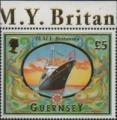 Guernesey 1998 - Yacht royal ''Britannia'' - YT 795 / SG 802 **