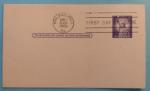 USA 1958  - FDC - Statue de la libert - Entier Postal type de 1954 (YT 581)
