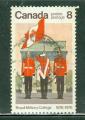 Canada 1976 Y&T 602 oblitr Escorte des cadets au drapeau