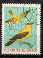Vietnam du Nord 1966; Y&T n 516, 12 xu, faune, oiseau, loriot