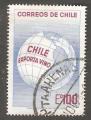 Chile - Scott 440  map / carte
