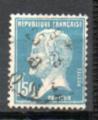 France Oblitr Yvert N181 Type Pasteur 1,50 Bleu 1923