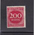 Timbre Empire Allemand / Neuf / 1923 / Y&T N244 .