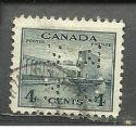 Canada  "1942"  Unitrade No. O253  (O)  " Perfor HOMS "