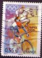 4222 - J.O. de Pkin: cyclisme et quitation- oblitr - anne 2008