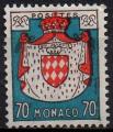Monaco - Y.T.406 - Armoiries - oblitr - anne 1954