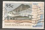 South Africa - Scott 907  plane / avion
