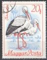 Hongrie 1968; Y&T n 1956;  20fi, cigognes blanches