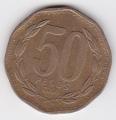 Pice 50 Pesos Chili 2006
