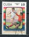 Timbre  CUBA  1986  Obl  N  2661   Y&T   Coupe du Monde de Football 86