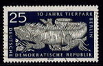 DDR 1965 - Y&T 798 - oblitr - iguane vert