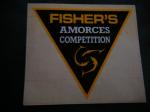FISHER'S AMORCES COMPETITION Autocollant  Publicitaire 
