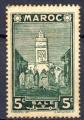 Timbre Colonies Franaises du MAROC 1939 - 42  Neuf *  N 166  Y&T