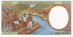 Etats d'Afrique Centrale Centrafrique 1999 billet 1000 francs pick 302f neuf UNC