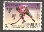Sharjah - 1968-4   olympic games / jeux olympique
