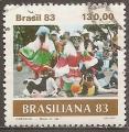 bresil - n 1585  obliter - 1983