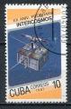 Timbre  CUBA  1987  Obl  N  2758   Y&T   Espace Engins Spatiaux