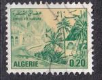 ALGERIE - 1977  - Gorges d'El Kantara -  Yvert 657 oblitr