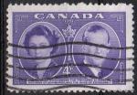CANADA N 250 o Y&T 1951 Visite de la princesse Elisabeth et du duc d'Edenbourg