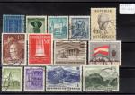 Lot de timbres oblitrs d'Autriche AU7262