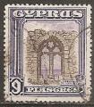 chypre - n 124  obliter  - 1934
