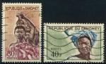 Benin, Dahomey : n 185 et 186 o