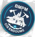 Ecusson PVC BMP BATAILLON DE MARINS POMPIERS DE MARSEILLE CIS ENDOUME
