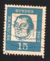 Allemagne 1961 Oblitr Used Stamp Martin Luther thologicien