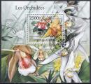 comores - bloc n 315  obliter,orchides - 2011