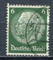 Timbre ALLEMAGNE Empire  III Reich 1933 - 36  Obl  N 487   Y&T Personnage