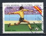 Timbre  CUBA  1982  Obl  N  2326    Y&T    Football