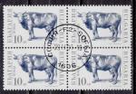 EUBG - 1991 - Yvert n 3362 - Vache domestique (Bos primigenius taurus) - Bloc