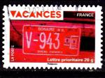 FR38 - Yvert n 323 - 2009 - Plaque immatriculation (Antilles nerlandaise)