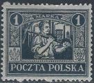 Pologne - 1922-23 - Y & T n 248 - MH (aminci)