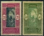 France, Dahomey : n 85 et 86 x (anne 1927)