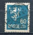 Timbre NORVEGE 1926 / 1929  Obl N 123  Y&T  Armoiries