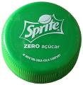 Cap Vert Capsule plastique  visser Sprite Zero acar Zero Sucre Sugar Free SU