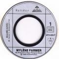 SP 45 RPM (7")  Mylne Farmer " Allan "