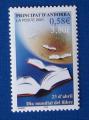 Andorre 2001 - Nr 545 - Journe Mondiale du Livre Neuf**