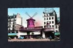 Carte postale Paris : le Moulin Rouge