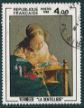 France 1982 - YT 2231 - oblitr - "la dentellire" de Vermeer