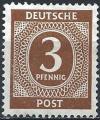 Allemagne - Zones Occupation A.A.S. - 1946 - Y & T n 3 - MH