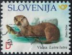 Slovnie 2018 Oblitr Used Animal Loutre Europenne Lutra Lutra Y&T SI 1111 SU